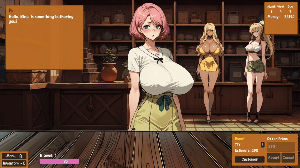 图片[4]-[PC+安卓][亚洲风SLG/动态] 筹码迷情 Pawn Pleasure v0.5.4 官中步兵版/960-白夜ACG