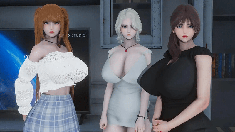 图片[2]-[PC+安卓]【国风SLG/淫乱NTR/动态】神秘别墅（TheMysteryVilla）EP.8 精翻汉化/1077-白夜ACG