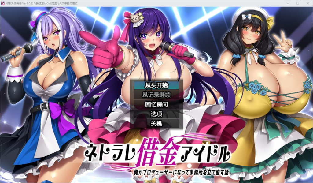 图片[1]-[PC+安卓][RPG/AI汉化] NTR欠债偶像～我成为制作人，重建事务所的故事/1115-白夜ACG