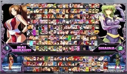 【格斗ACT/像素全动态】MUGEN 全女格斗2025 整合[10G]/1767-白夜ACG