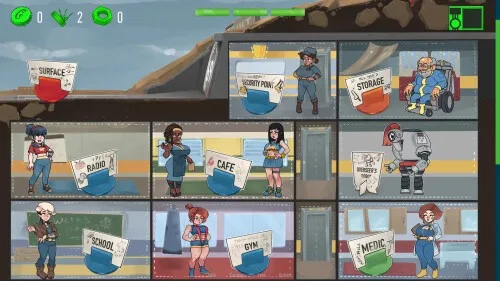 [PC+安卓]【欧美SLG/2D/动态】深层保险库69 深穹 深藏 69 Deep Vault 69 v0.6.3 AI汉化版/1780-白夜ACG