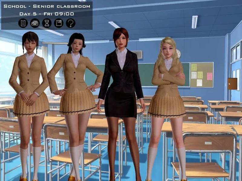 [PC+安卓][亚洲SLG/动态]神器眼镜/透视眼镜（Glassix）V1.0.4 官方中文版/1785-白夜ACG