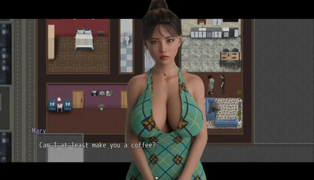 图片[2]-[日式RPG] 我为性感邻居沦陷 v1.0AI汉化版 /我爱上了我的性感邻居：而她那酗酒的丈夫却一无所知 I’m Falling for My Sexy Neighbor: And Her Drunk Husband Has No Clue/1522-白夜ACG