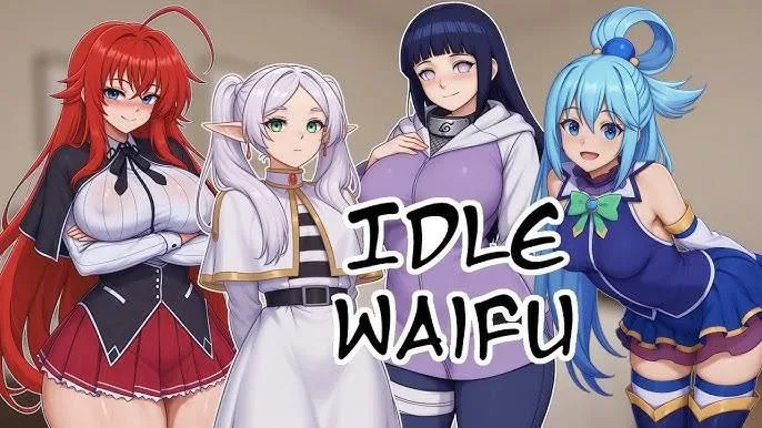 [PC+安卓]【互动SLG/动态/同人/后宫】闲置女孩 Idle Waifu v2.2 AI汉化/1560-白夜ACG