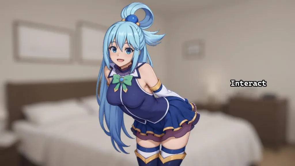 图片[3]-[PC+安卓]【互动SLG/动态/同人/后宫】闲置女孩 Idle Waifu v2.2 AI汉化/1560-白夜ACG