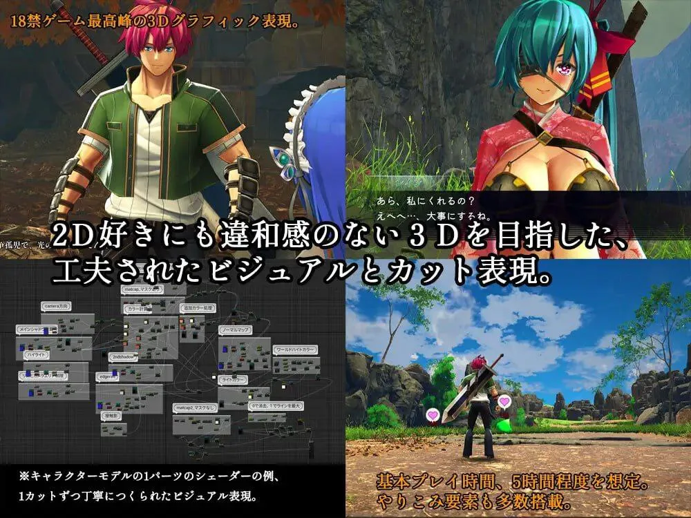 图片[2]-[日系SLG/3D动态]血色流亡者 Blood Crawler ブラッドクローラー V1.0 官方中文步兵版+存档/1652-白夜ACG