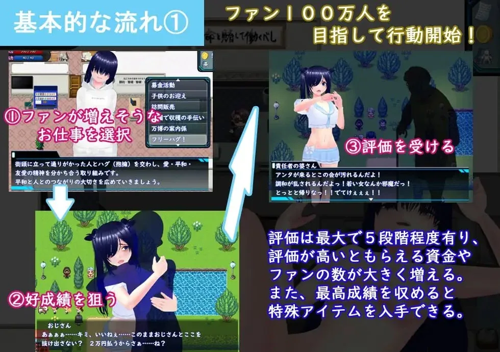 图片[2]-[PC+安卓mtool][RPG/NTR/调教/动态]目标！阴角与TOP偶像！ めざせ！ 陰キャとTOPアイドルを！ AI汉化/1840-白夜ACG