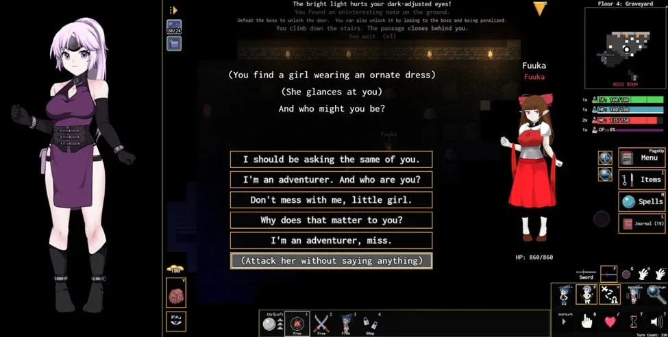 图片[5]-【RPG/肉鸽/官中/无码】拘束地牢 束缚地牢 变态地牢 Kinky Dungeon v5.5.0 HotFix 官方中文版 [670M]/2198-白夜ACG