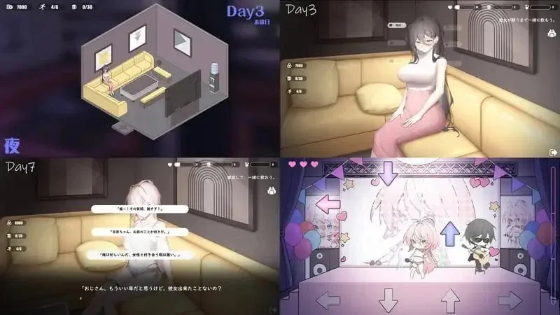 图片[4]-[PC+安卓盖世][经营SLG]欲情三重奏/欲情牛郎：让所有客人都成为自己的女人，打造淫乱后宫状态 好色男公关俱乐部 Lewd Male Host Club v0.7 demo 官中/1922-白夜ACG